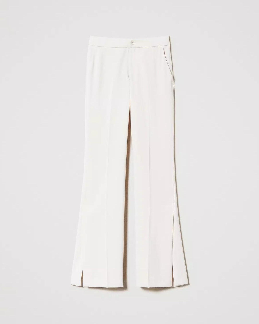 Pantaloni Zazmpa Spacchi Panna<BR/> 