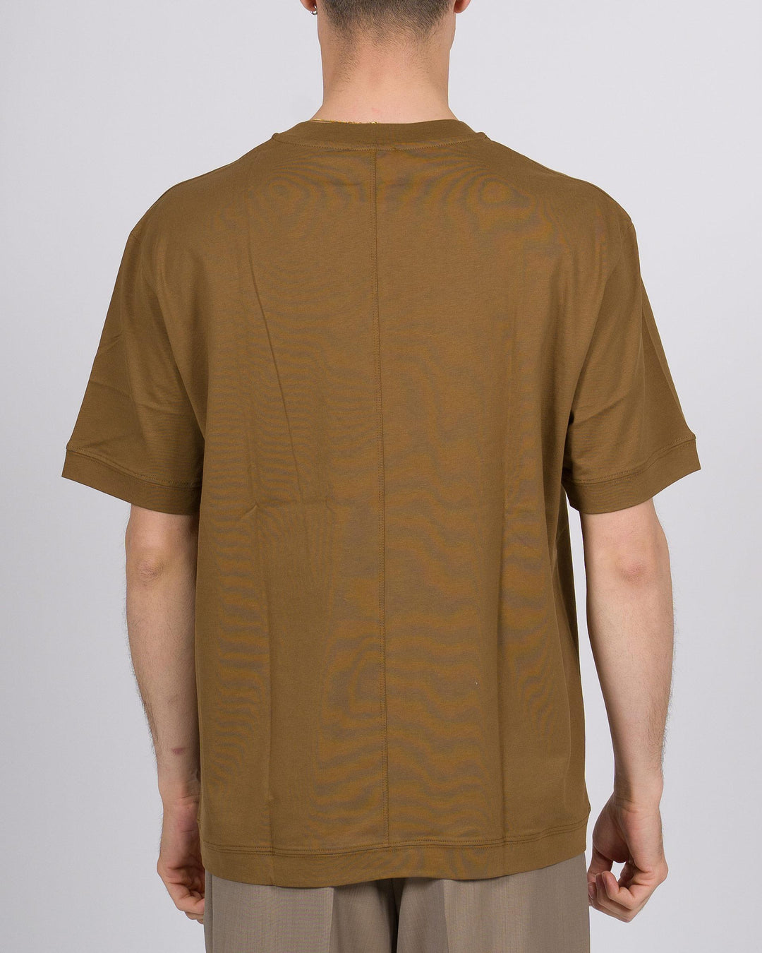 T-shirt cotone bruciato relax uomo 