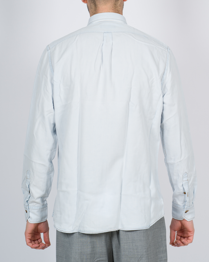 Camicia effetto denim chiaro 