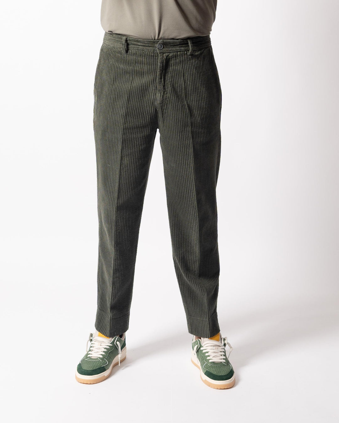 Pantalone Chiba Velluto Verde 