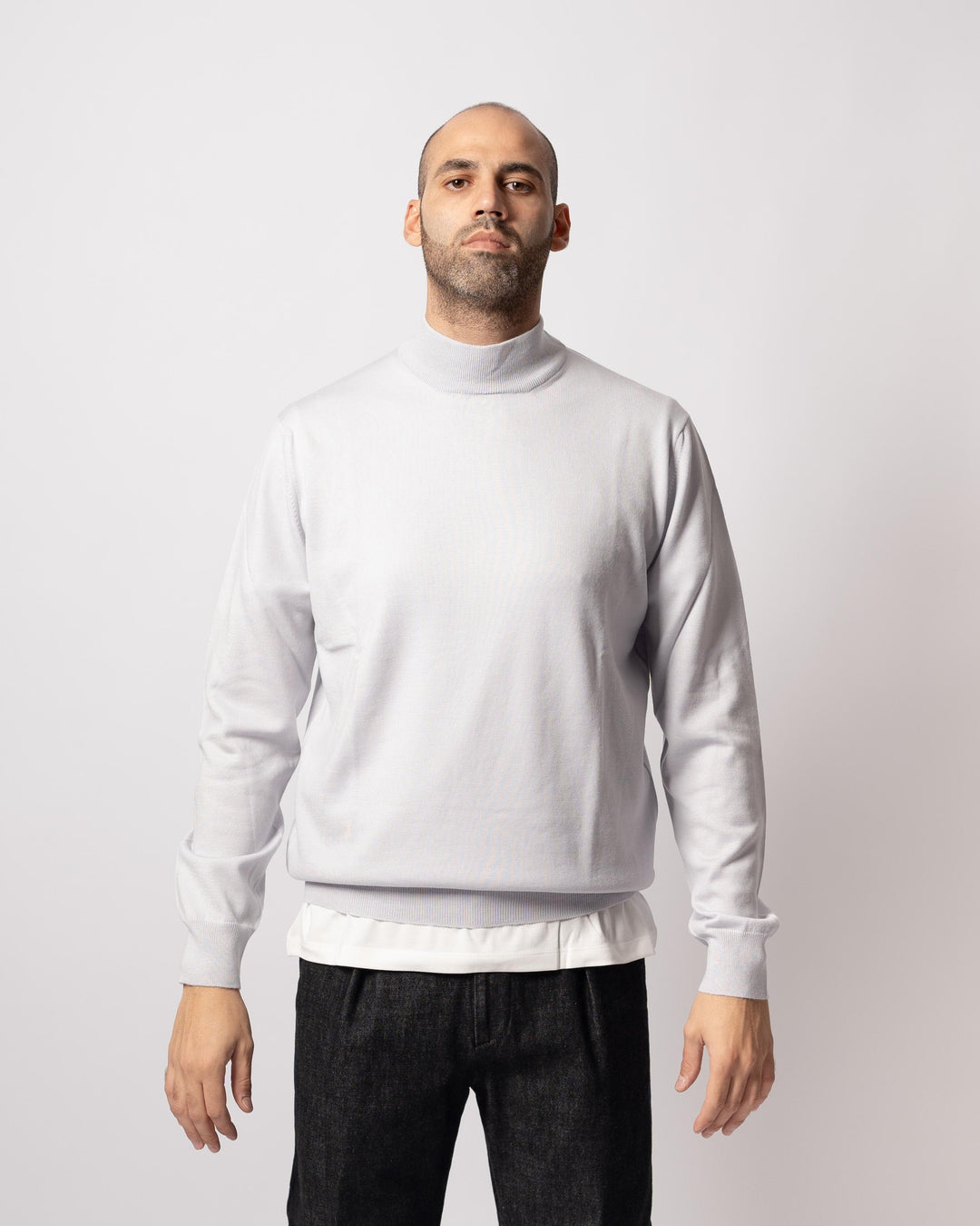 Lupetto Merinos Ghiaccio 