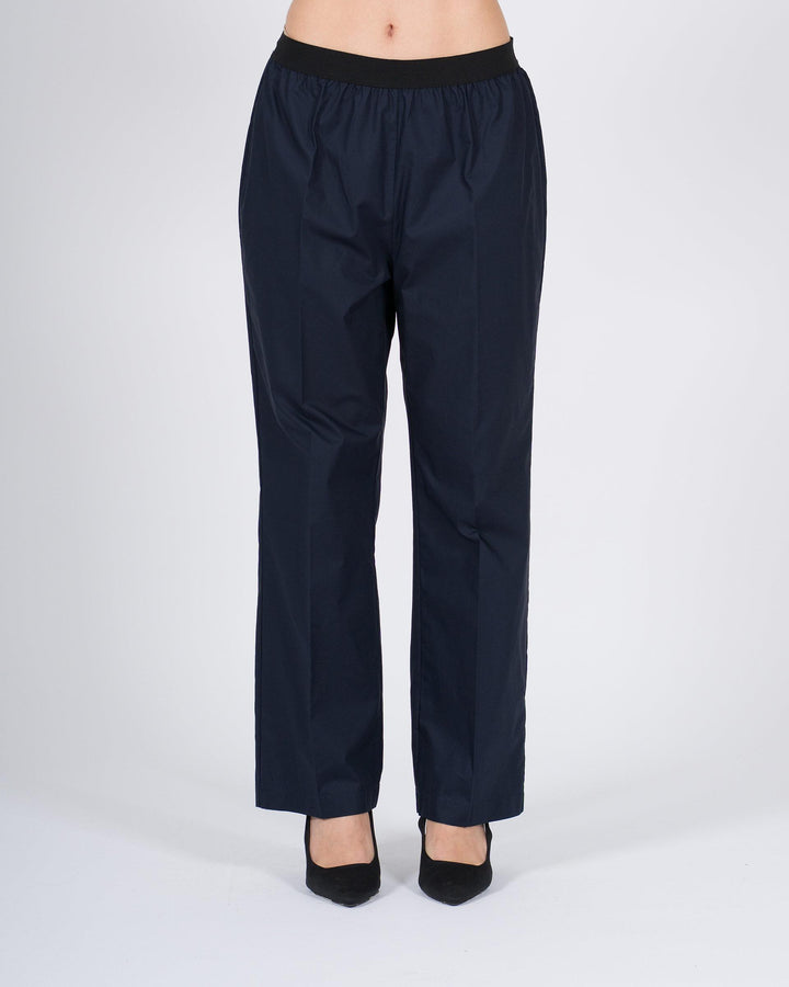 Pantalone Blu Meimeij in Cotone 