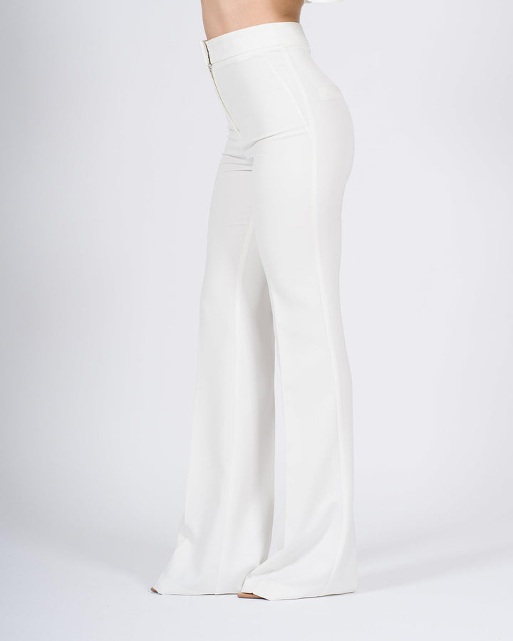 Pantalone a zampa bianco Silence 