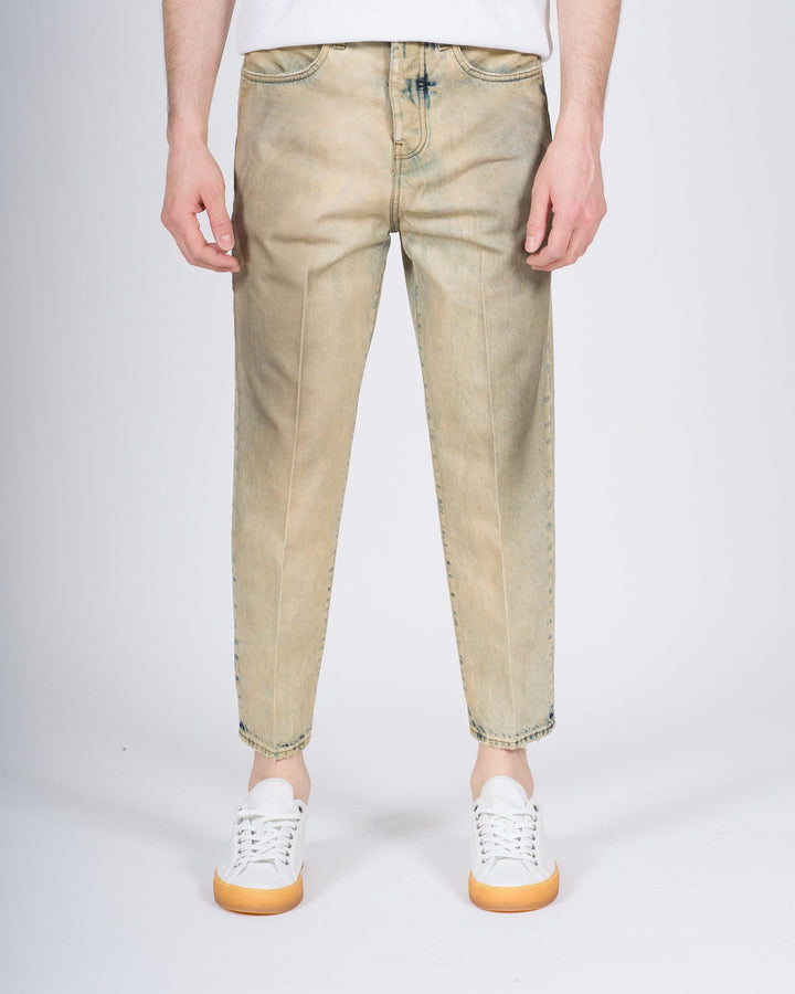 Jeans Uomo Bonheur Modello Osaka Placcato Sabbiato 