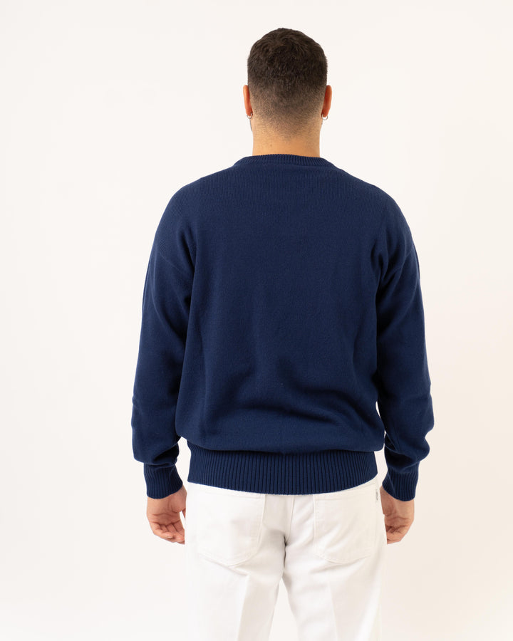 Girocollo costine Bluette 