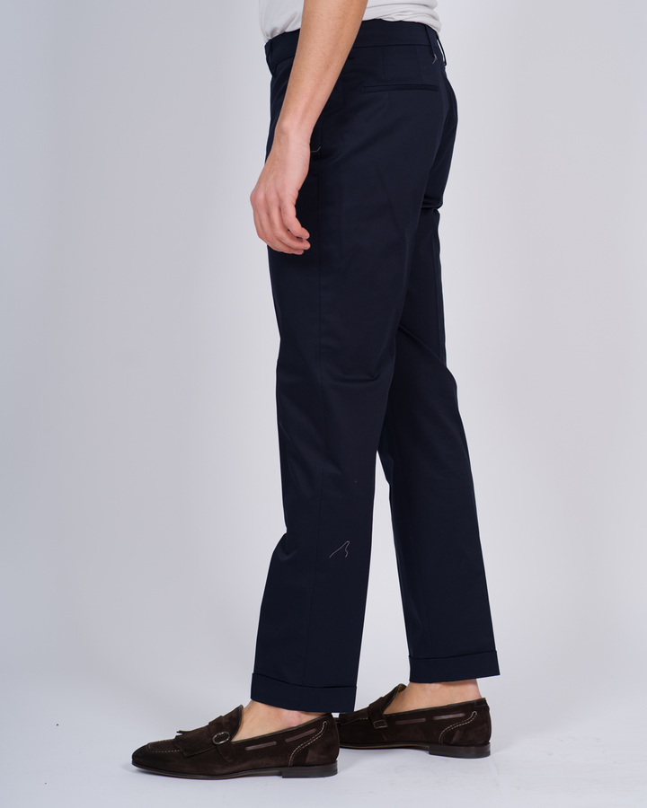 PANTALONE Y RETRO COTONE BLU 