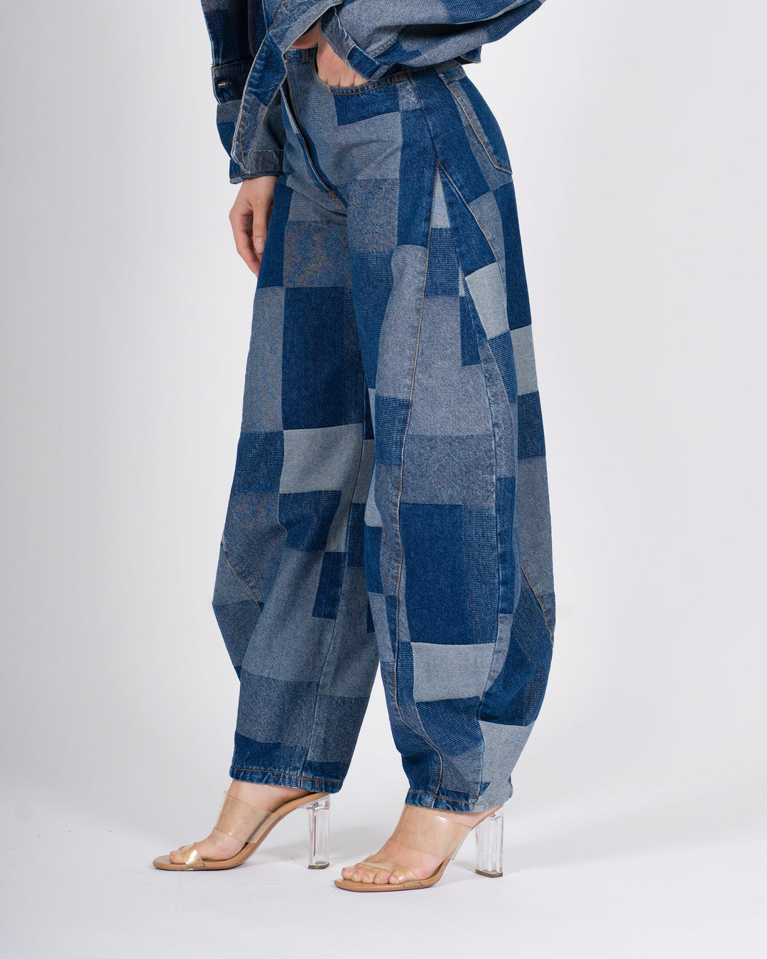 Denim Carrot Silence Patchwork 