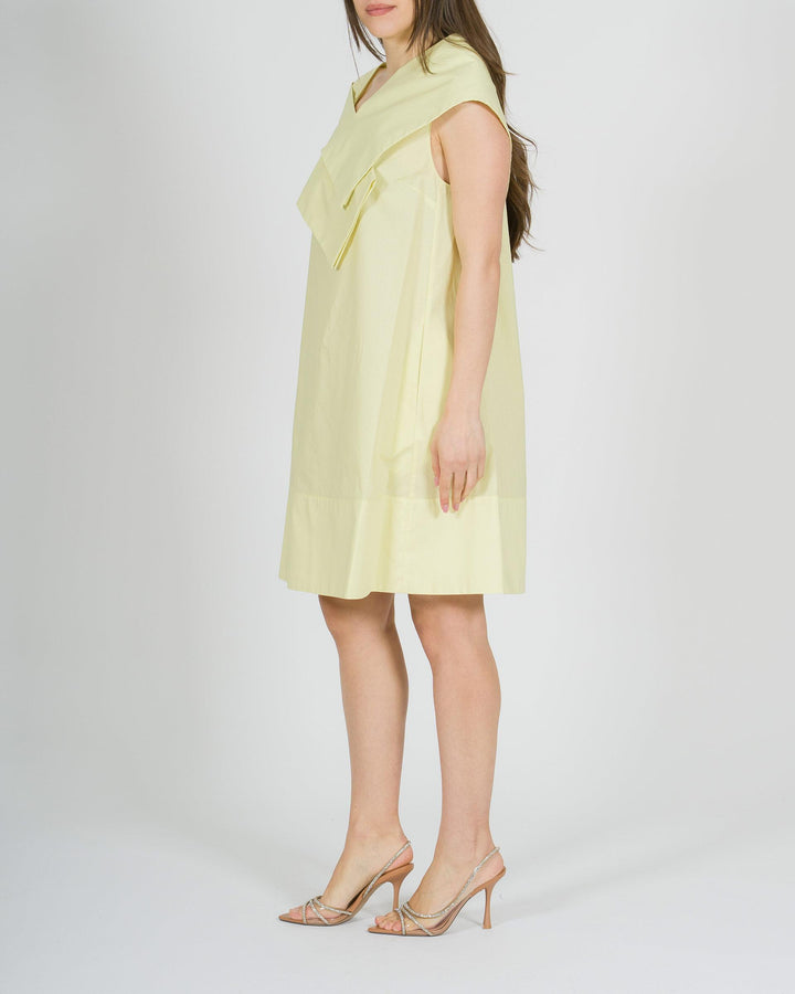 Abito Meimeij giallo in popeline 