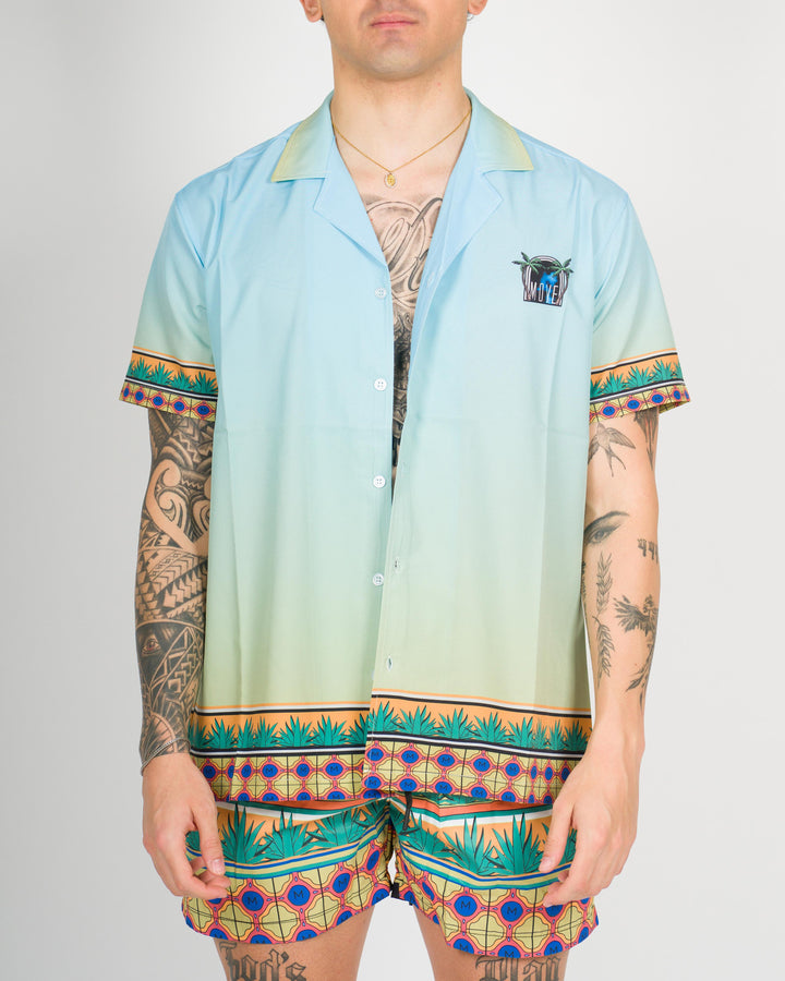 Camicia bowling stampata CASABLANCA<BR/> 