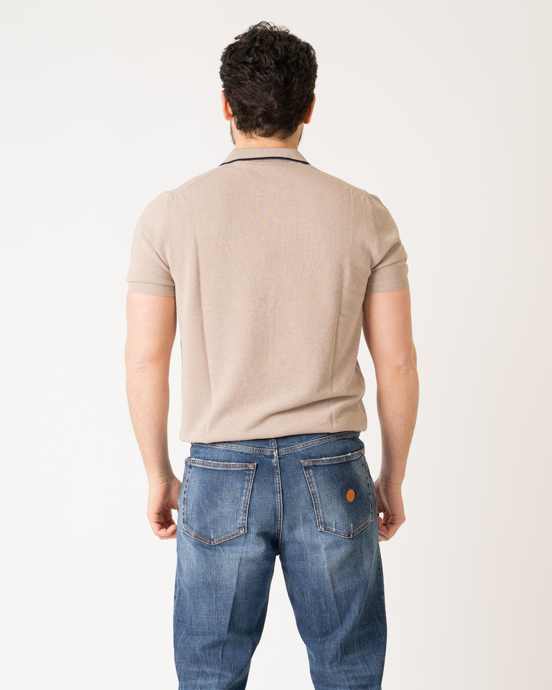 Polo Chicco di Riso Beige 