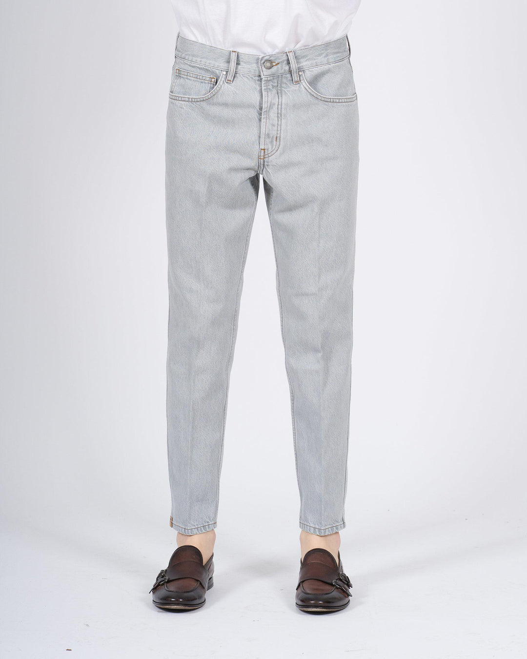 Jeans Don The Fuller modello Seoul colore grigio chiaro 
