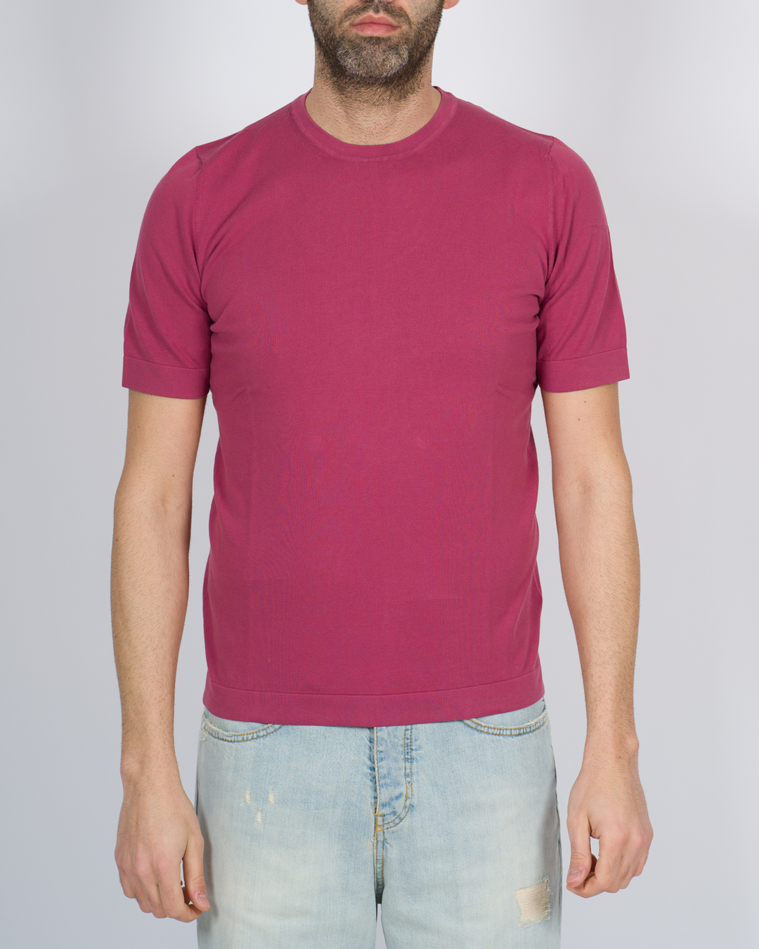 T-shirt cotone crepe amarena 