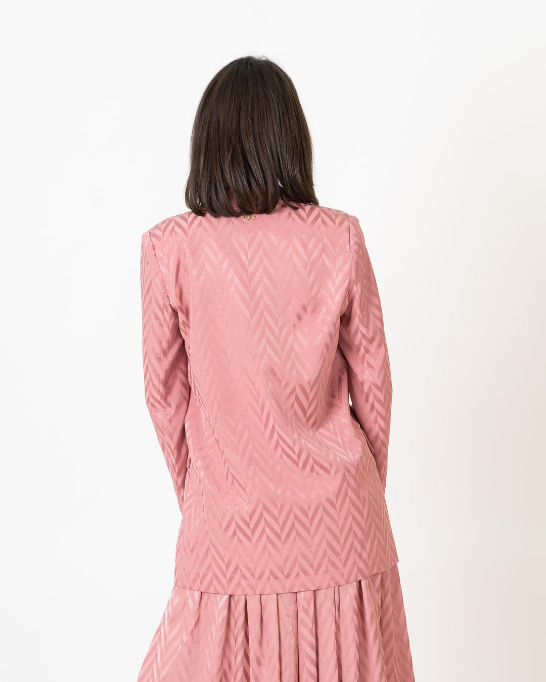 Blazer Rosa Microfantasia 