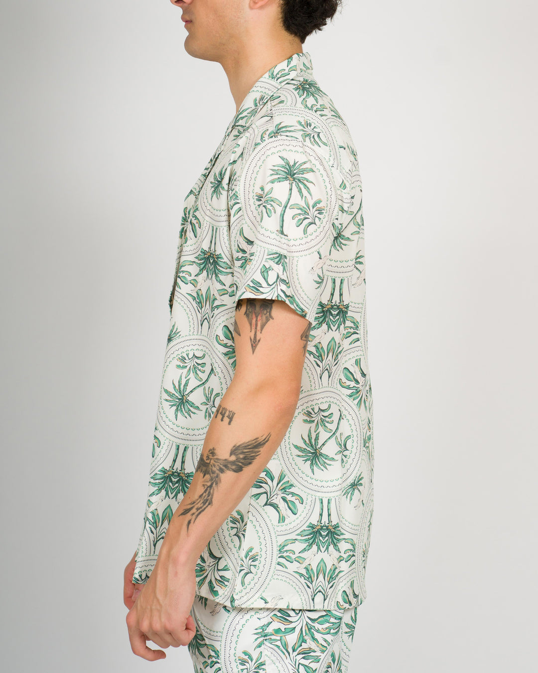 Camicia bowling stampata PRINT L<BR/> 