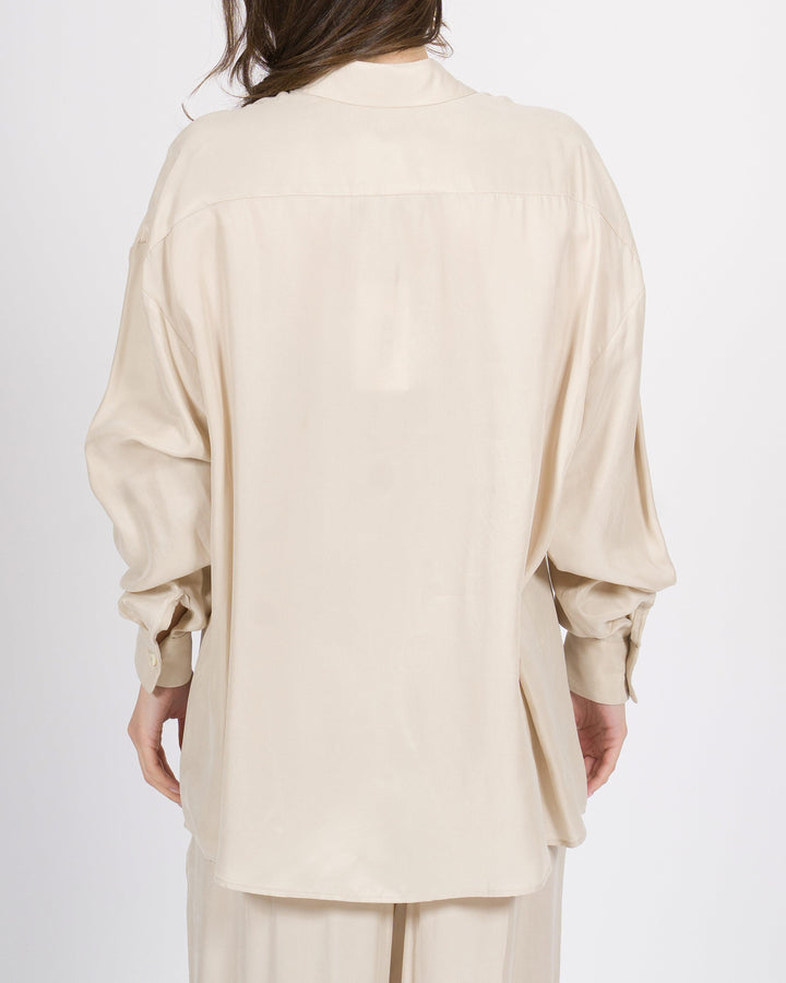 Camicia Over SILENCE  Beige 