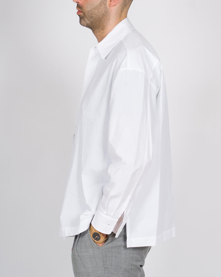 Camicia over bianca 