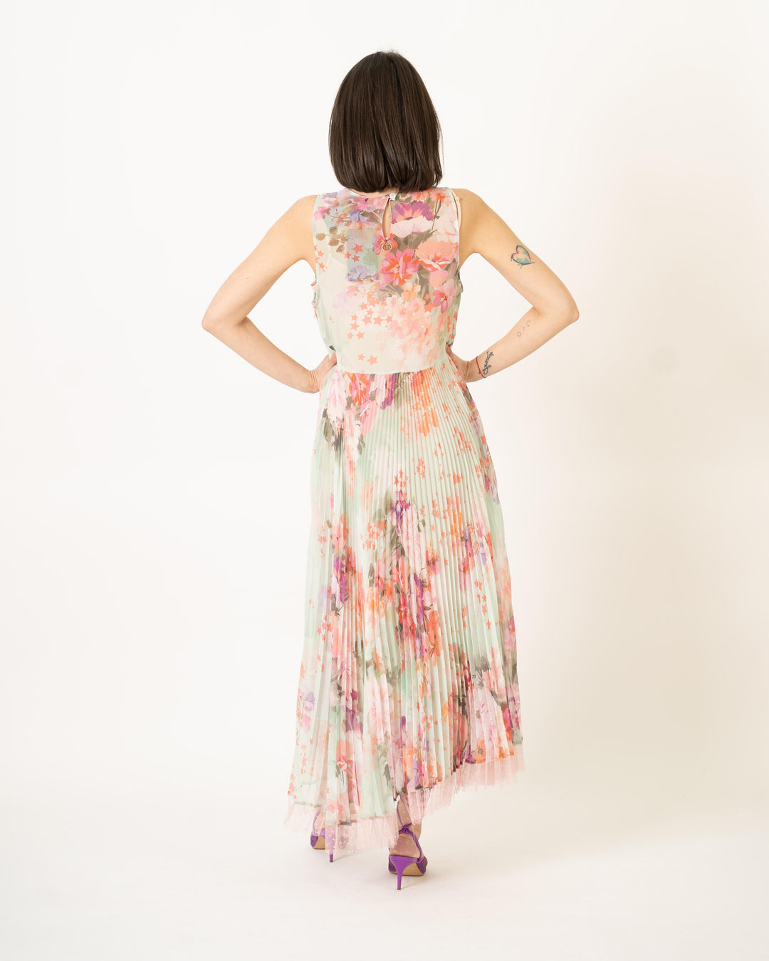 Abito Longuette Fiori e Stelle 