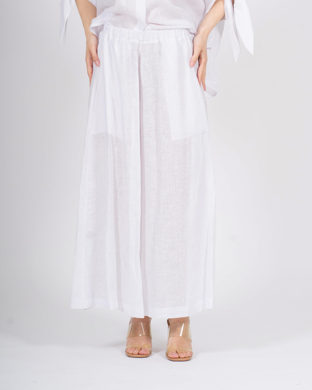 Pantagonna Palazzo in Lino Meimeij bianco 