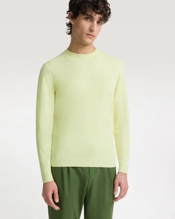 Maglia Maxell Round Knit Giallo 