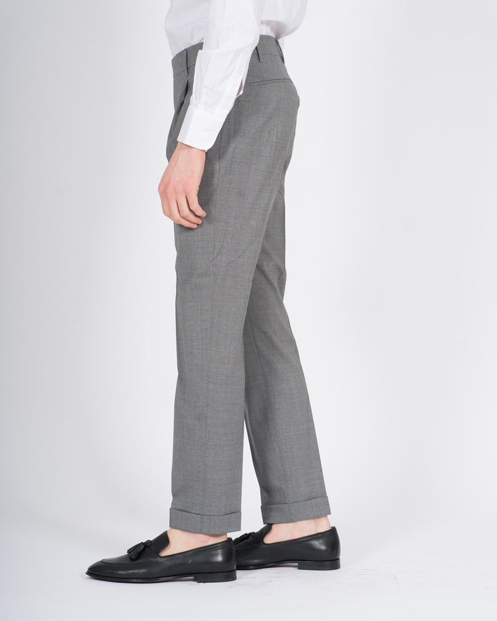 Pantaloni Retro lana grigio 