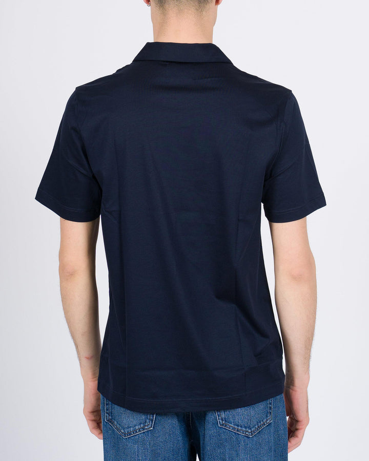 Polo Skipper Uomo Blu in Cotone Premium 