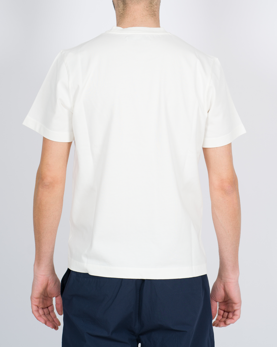 T-shirt taschino cotone bianca 