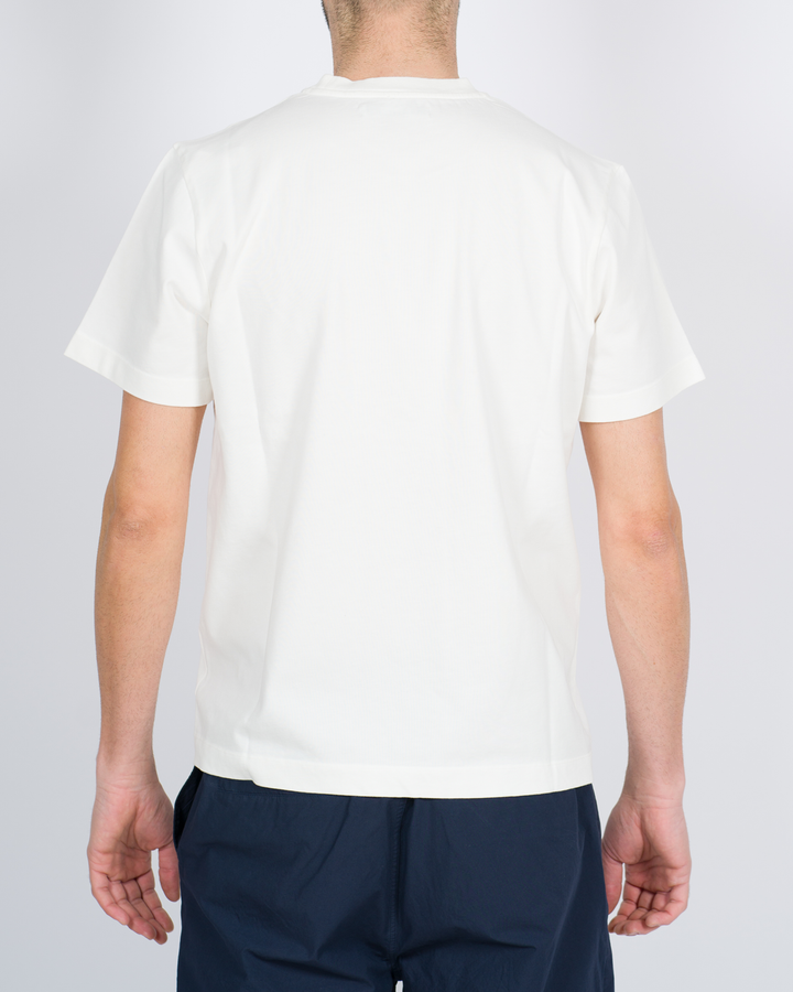 T-shirt taschino cotone bianca 