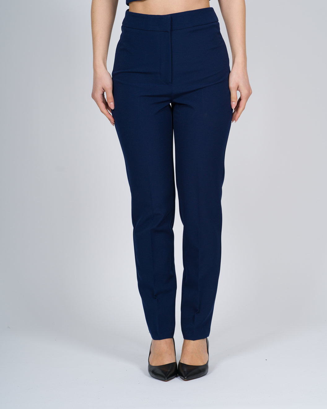Pantalone basic blu 