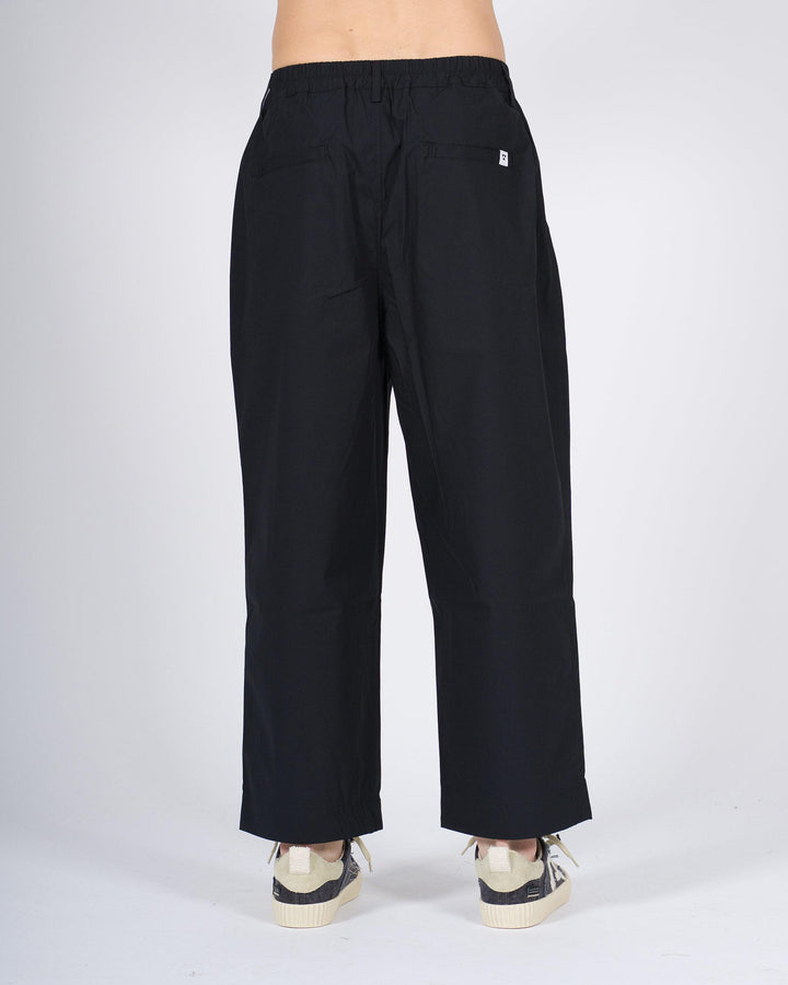 Pantalone Uomo nero Doppia Pence in Cotone 