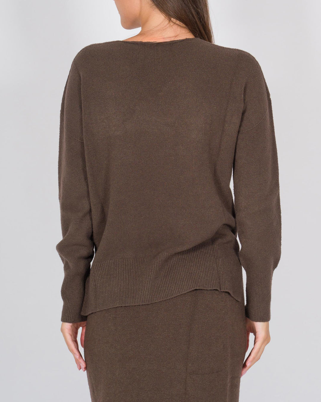 Maglia scollo a V caco 