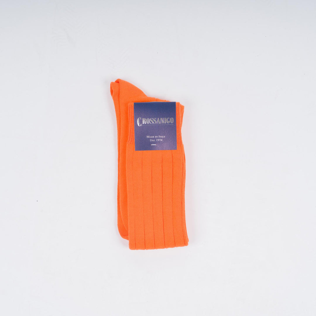 Calze Rossanigo in Caldo Cotone arancio 