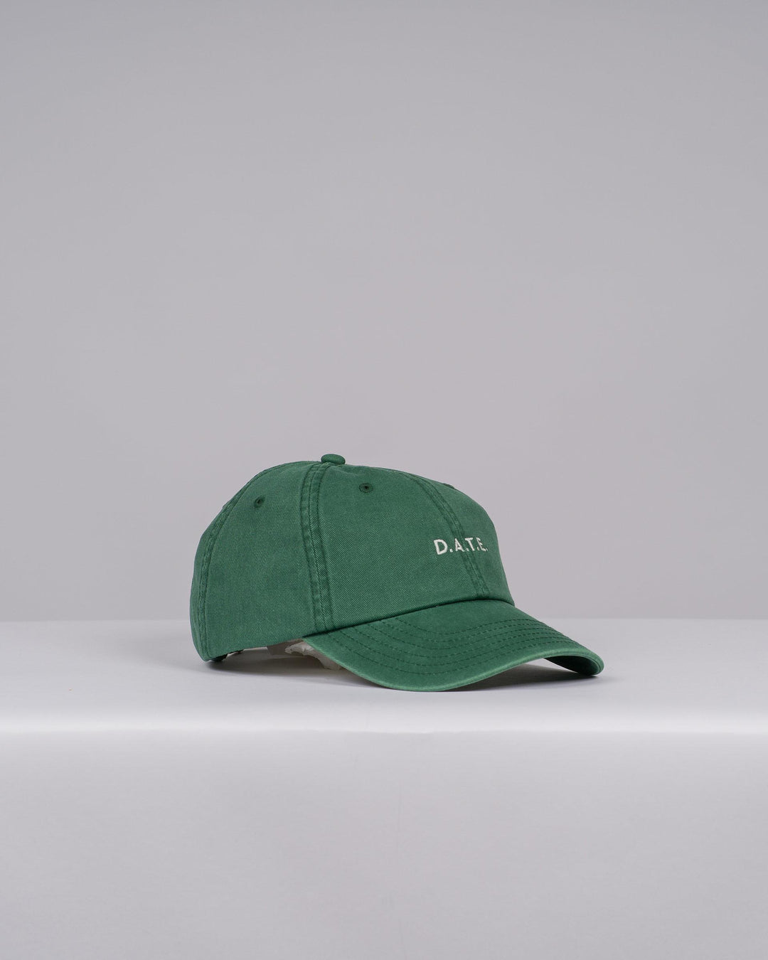 Cappello Baseball Date Verde con Logo Frontale 