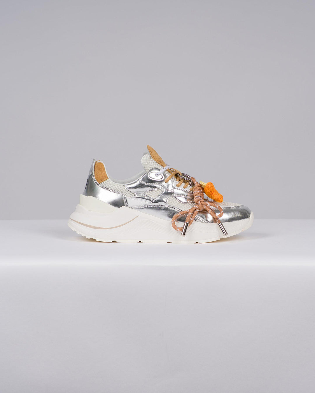 FUGA MIRROR IVORY-SILVER<BR/> 