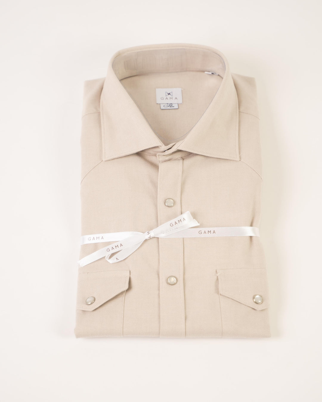Camicia Texana Beige 