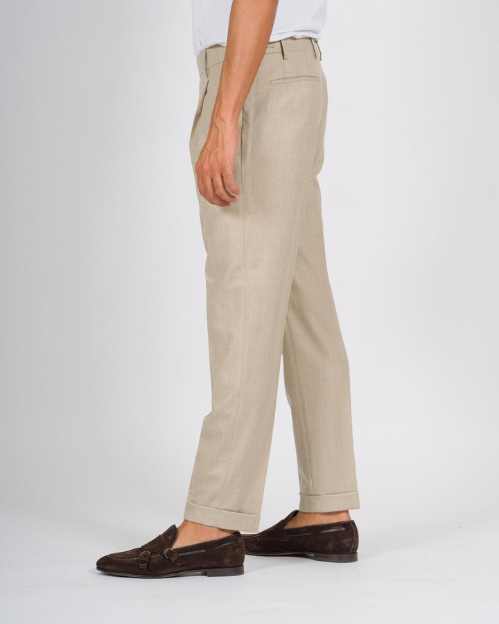 Pantaloni Retro Vitale Barberis Beige 