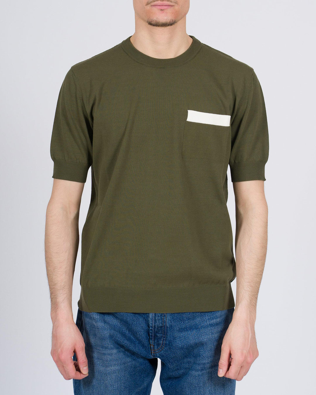 T-shirt Altea in filo di cotone colore verde 
