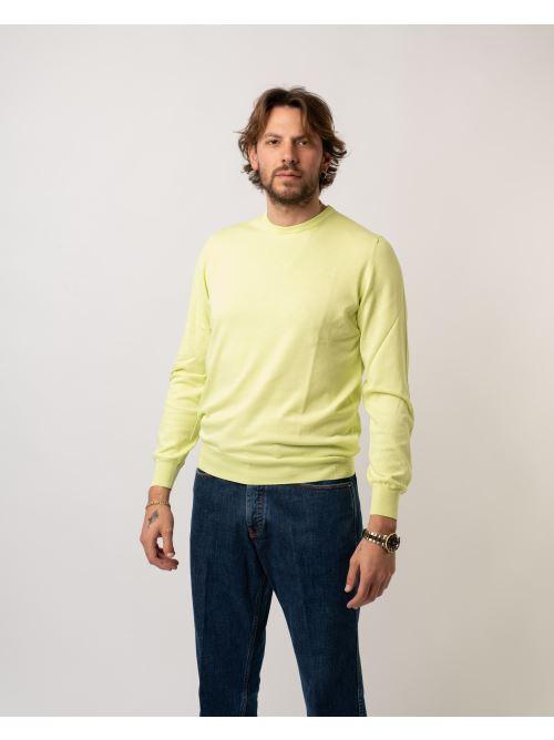 Girocollo Cotone Lime 
