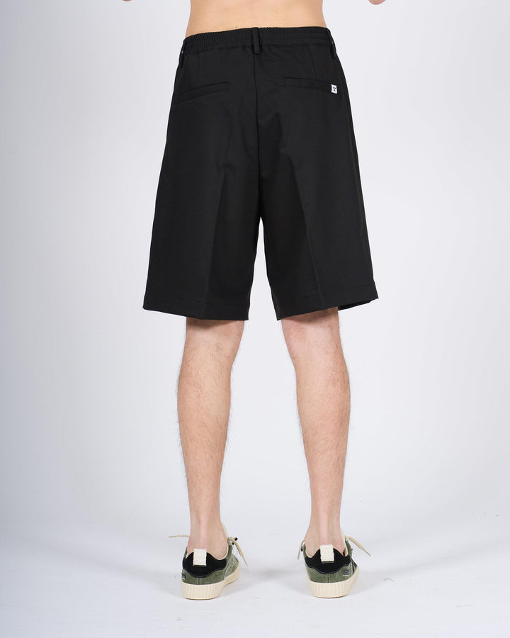 Pantalone Corto Uomo nero Doppia Pence 