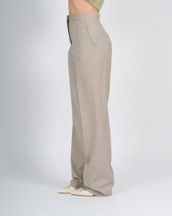 Fresh Wool Pants Fango 