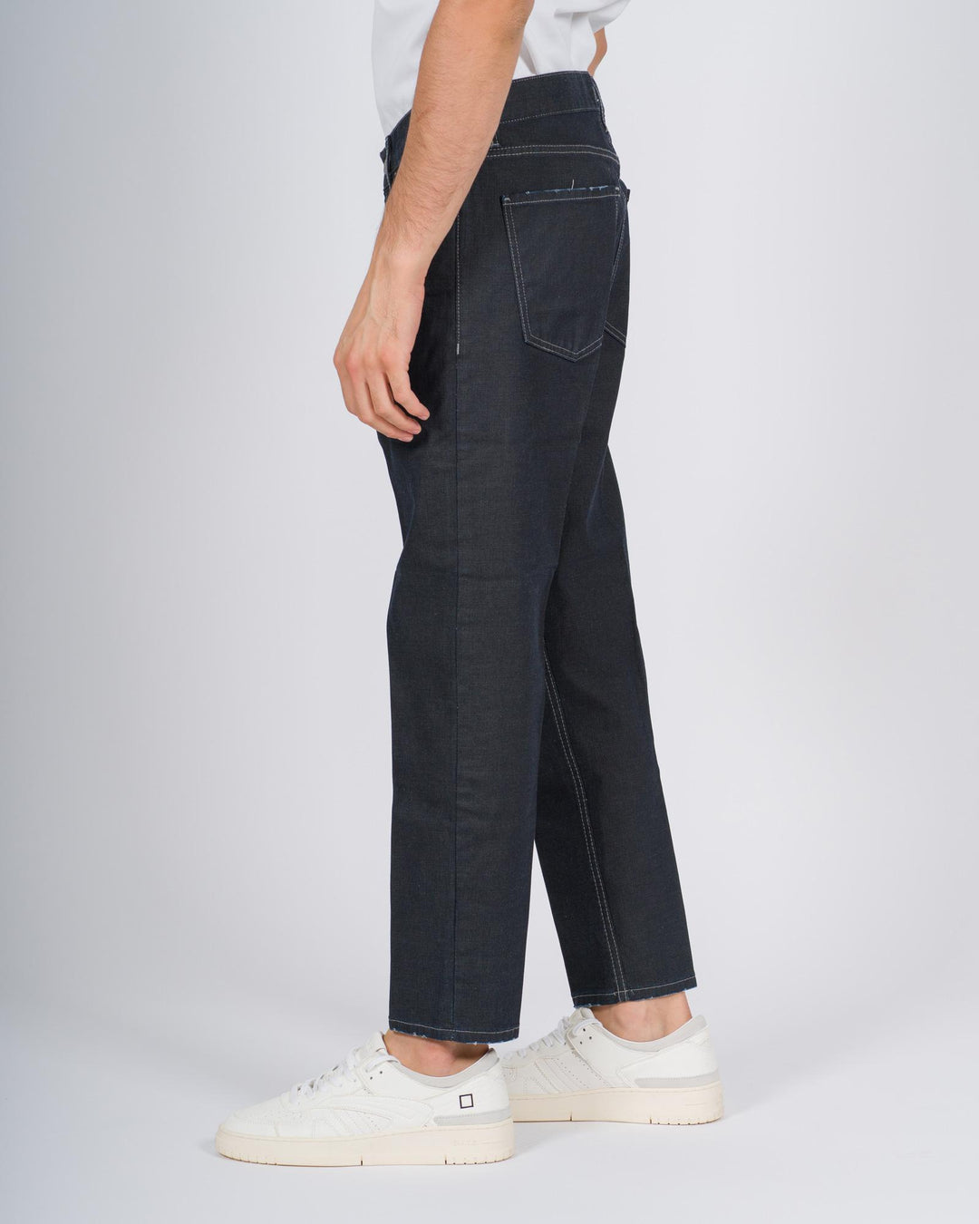 Jeans "Ciro" in denim nero 