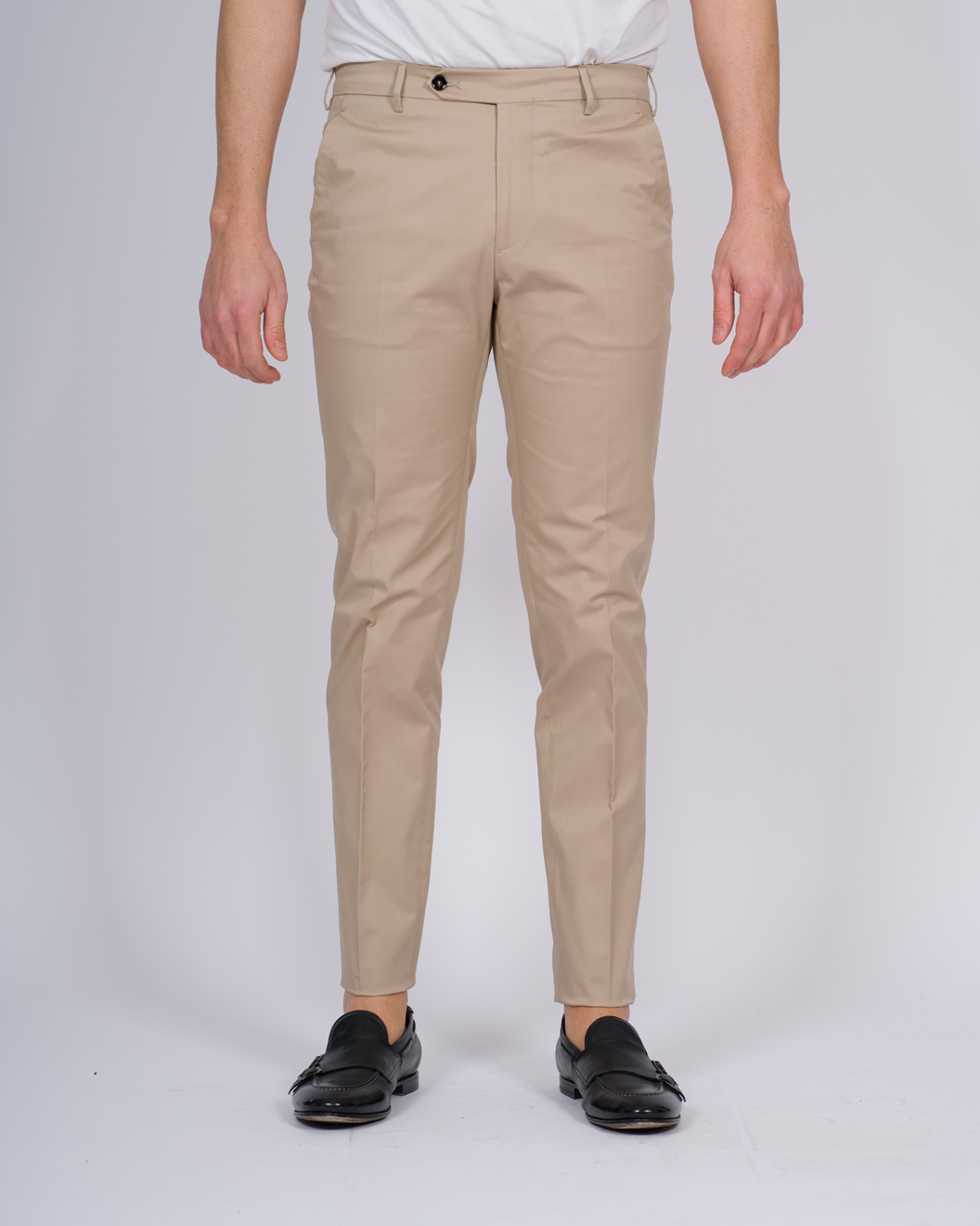 PANTALONE MORELLO COTONE BEIGE 