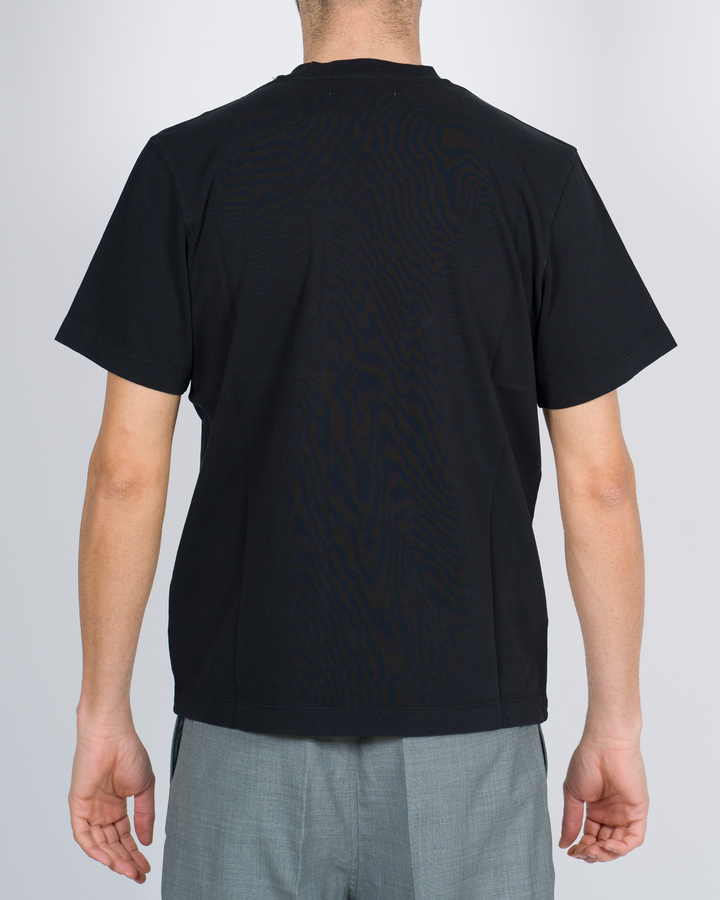 T-shirt taschino cotone nero 
