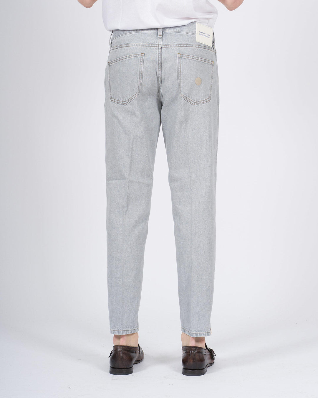 Jeans Don The Fuller modello Seoul colore grigio chiaro 