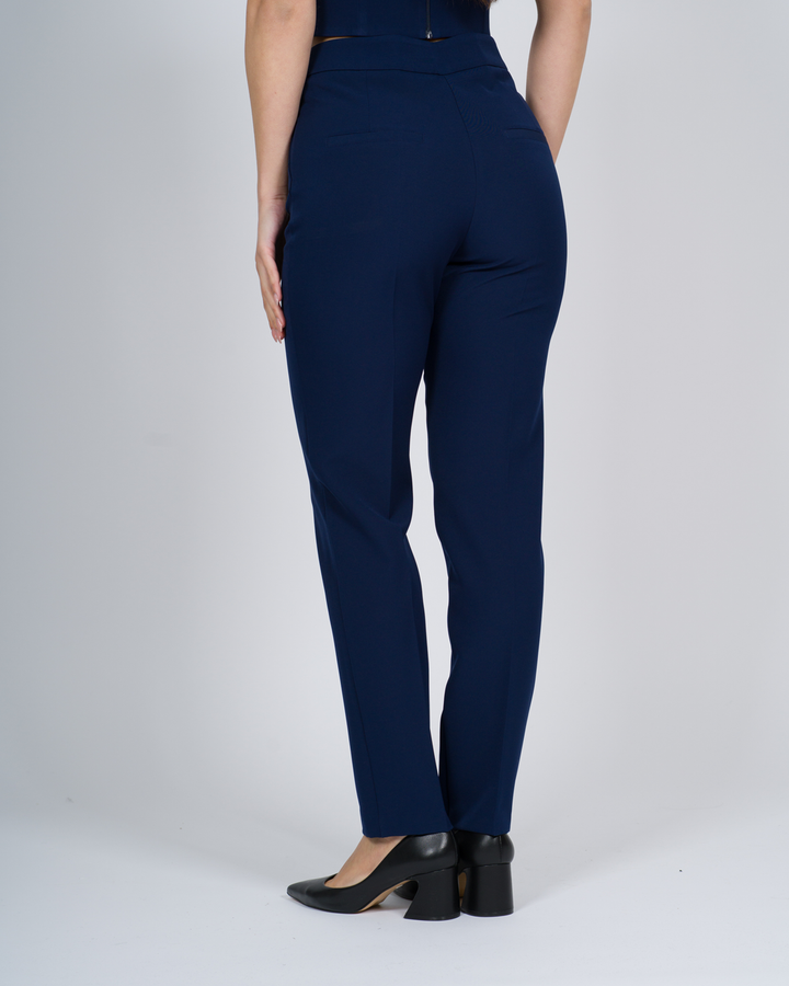 Pantalone basic blu 