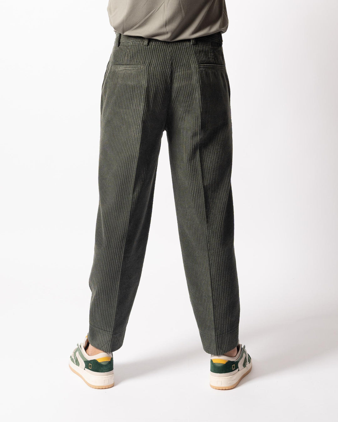 Pantalone Chiba Velluto Verde 
