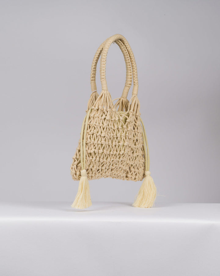 Borsa in Rete Beige Surkana 