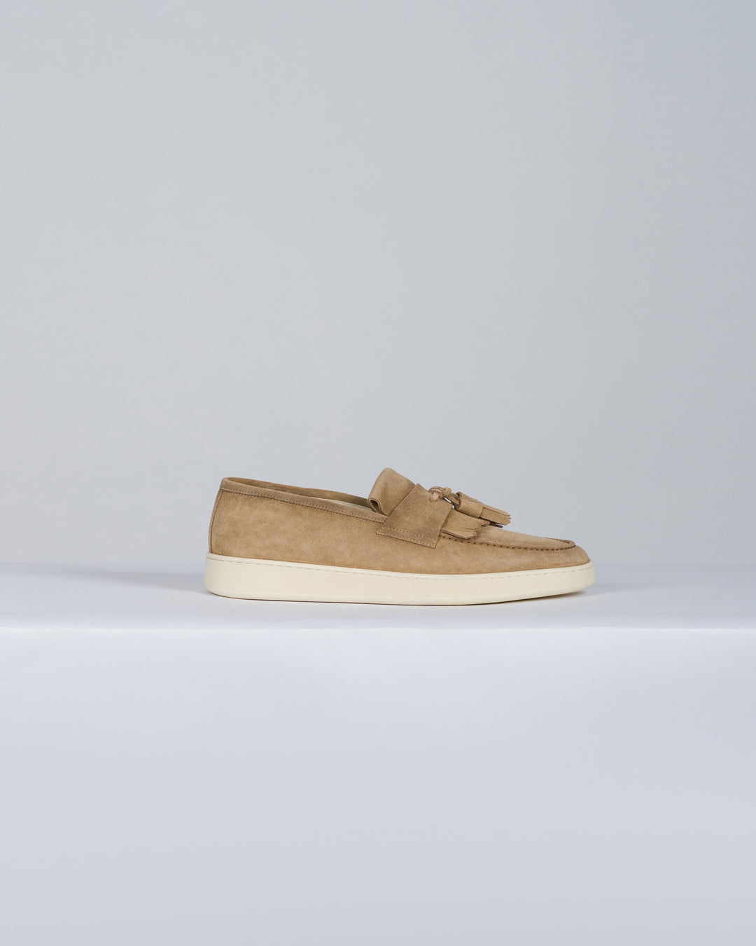 Mocassino camoscio beige 