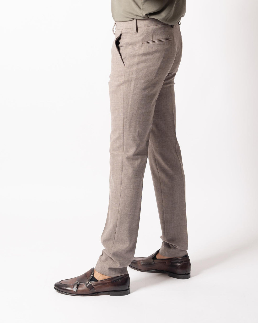 Pantalone Morello Lana Nocciola 