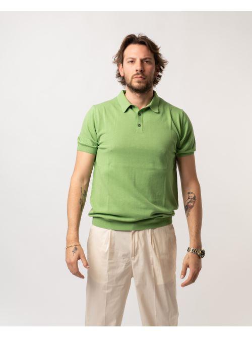 Polo Tre bottoni Mela 