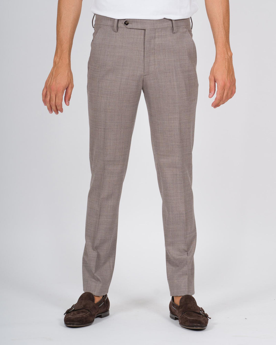 Pantaloni Morello Lana Fango 